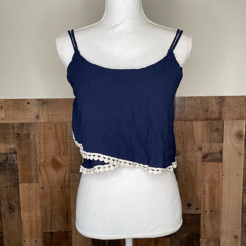 Charolette Russe Cami Flowy Crop Top